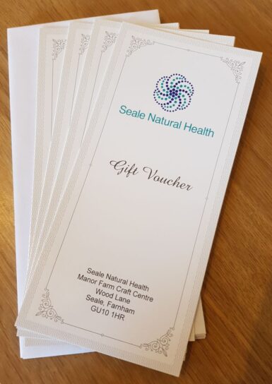 Gift Voucher Cards
